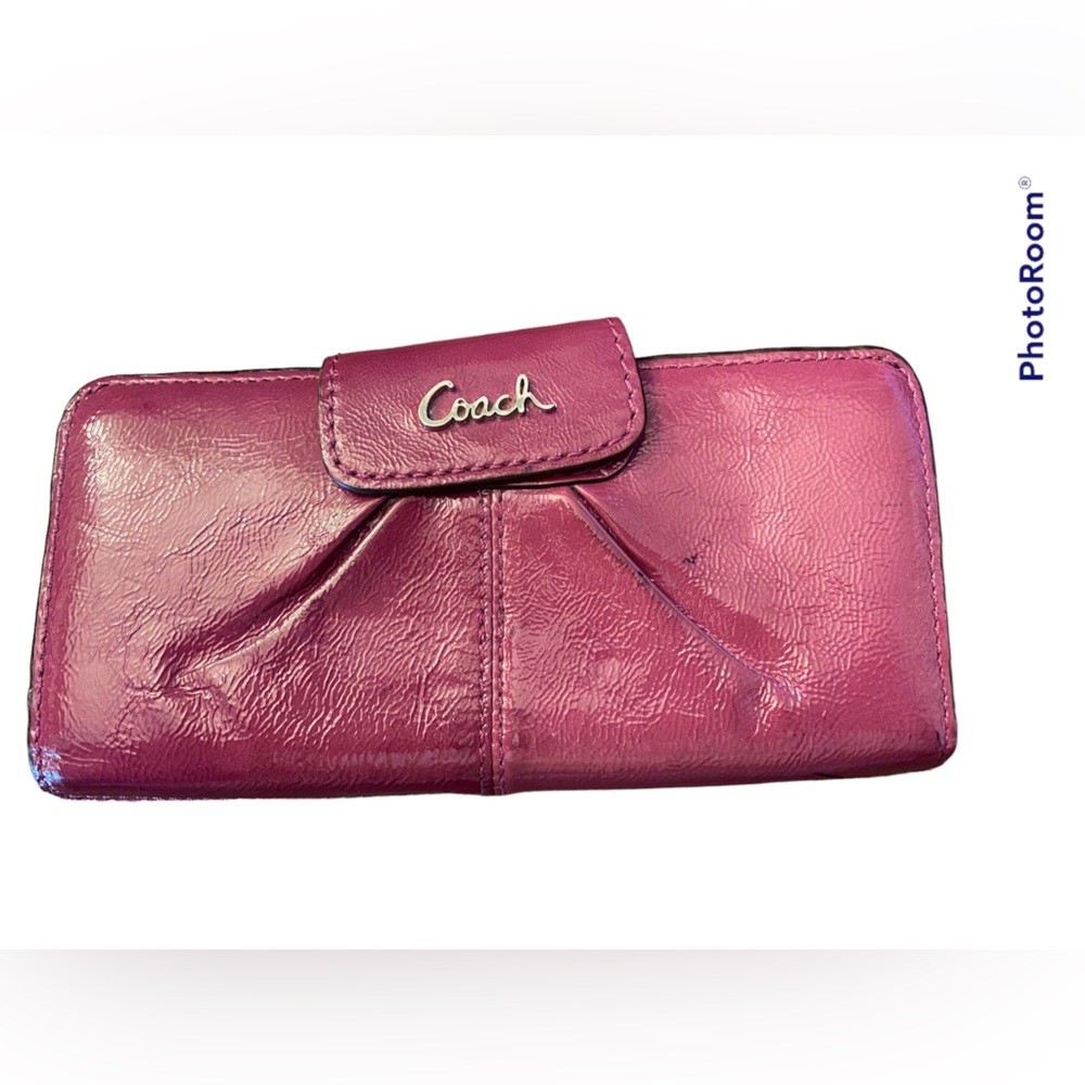 Coach Purple Full size Wallet